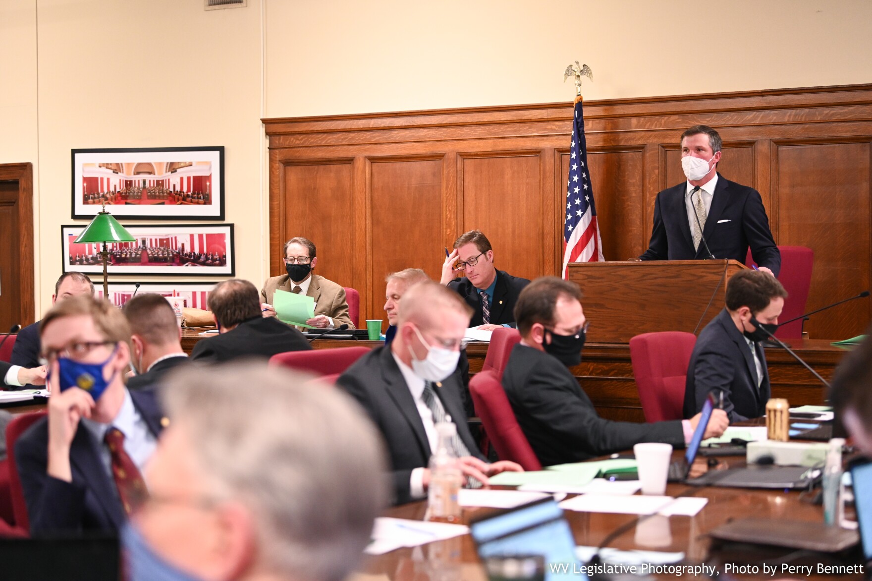 The West Virginia House Judiciary Committee holds on meeting on Tuesday, Feb. 23, 2021. 