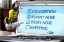 A researcher found that commercials for the allergy drug Nasonex that featured a bee voiced by Antonio Banderas distracted viewers from listening to side effect information, making it harder to remember.