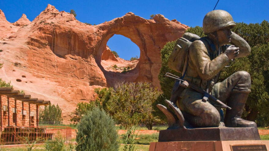 window rock navajo code talker hero