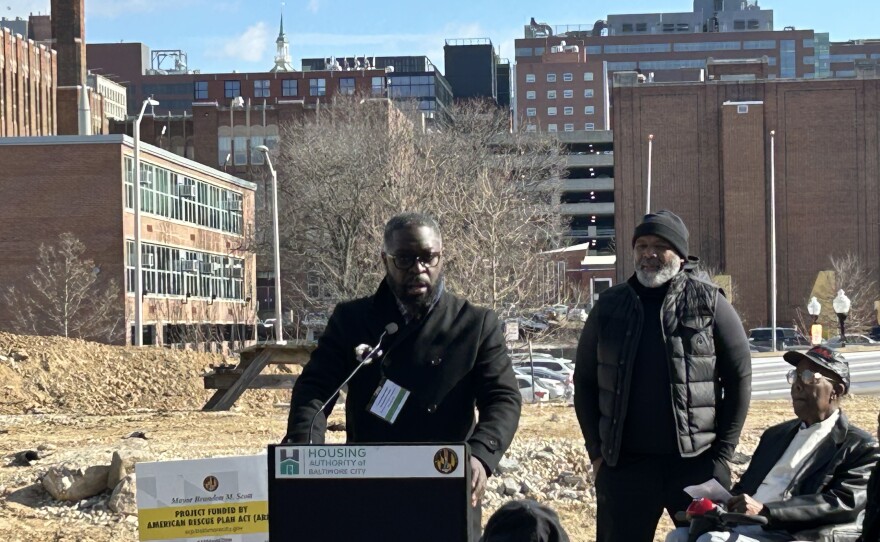 Newly elected Councilman Jermaine Jones said it took ten years for the Perkins Somerset Old Town (PSO) neighborhood to transform. Photo by Wambui Kamau/WYPR.