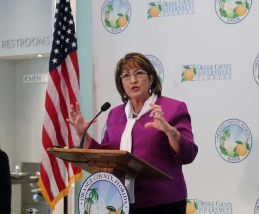 Orange County Mayor Teresa Jacobs File photo, WMFE.