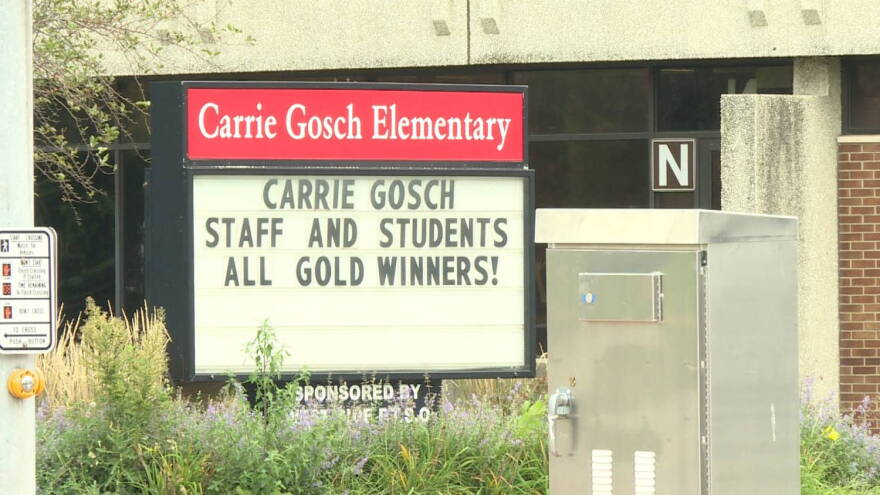 Carrie Gosch Elementary in East Chicago moved to a different building this year because lead was found in the soil under the school.