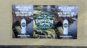Mural criticizing Lee