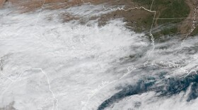 Clouds covered most of Texas on Monday, Dec. 29 to help keep temperatures from dipping any lower