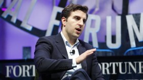 Airbnb co-founder and CEO Brian Chesky speaks during the Fortune Global Forum - Day 3 at the Fairmont Hotel on Nov. 4, 2015 in San Francisco, Calif.  In response to President Trump's travel ban, Airbnb "is now providing free housing to refugees and anyone recently barred from entering the US," according to a statement from Chesky. (Kimberly White/Getty Images for Fortune)