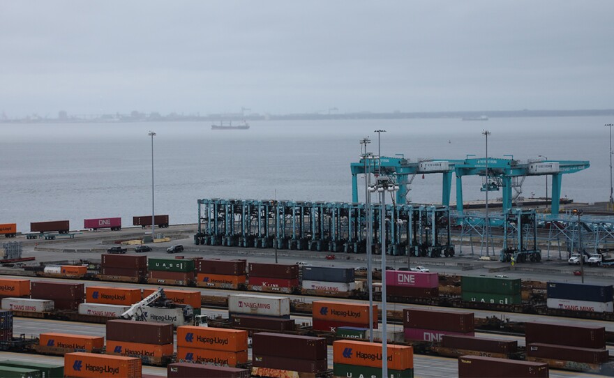 The Port of Virginia has offered to handle ship traffic being rerouted after the Baltimore bridge collapse. (Photo by Ryan Murphy)