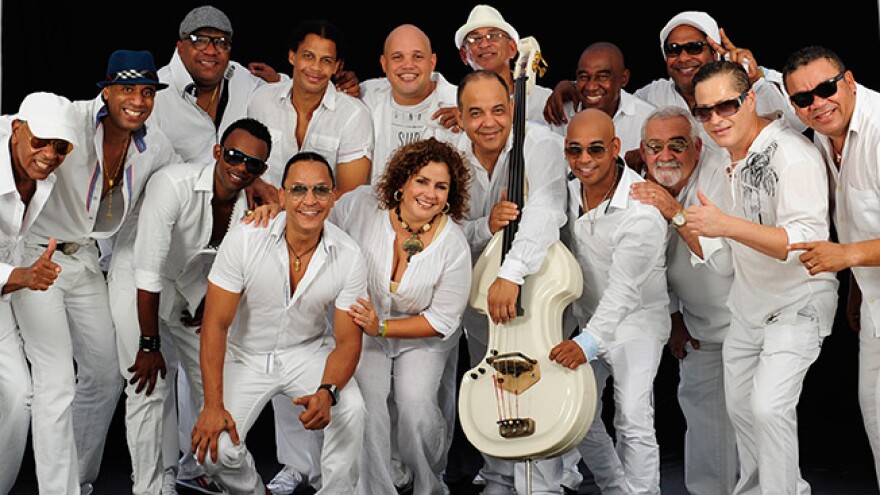 Cuban salsa band Los Van Van