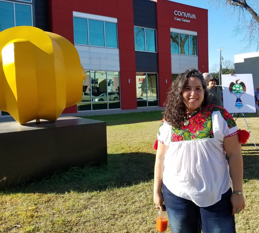 Karla Aguilar, development director for American Indians in Texas at the Spanish Colonial Missions.