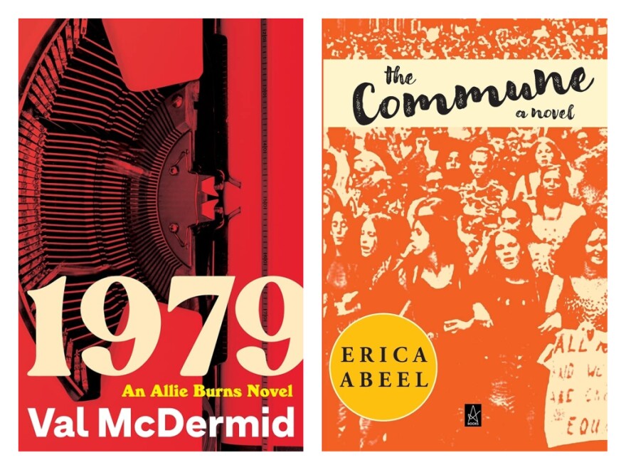 Photo credit: McDermid book: Grove Atlantic (l); Abeel book: Adelaide Books (r)