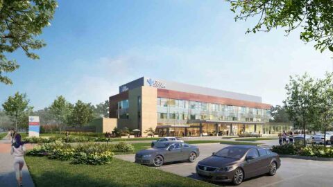 Bon Secours owns and operates hospitals, like this one at Harbour View in Suffolk, as well as medical offices around Hampton Roads. (Image courtesy of Bon Secours)