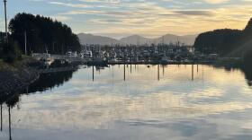 Kodiak’s St. Herman’s Harbor at sunset; June 2022 (Kirsten Dobroth/KMXT)
