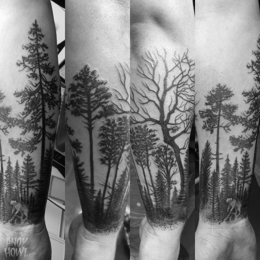 Andy Howl tattoos