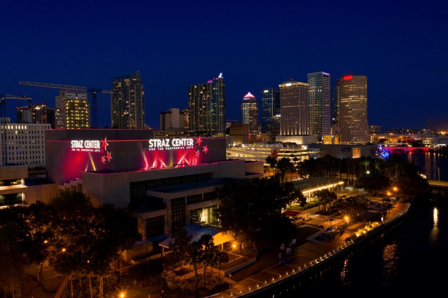 On Tuesday, The Straz Center will be lit in red to generate support for Congress to pass the RESTART Act