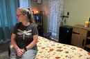 Malia Johnson has a cochlear implant, but it's battery-powered. During Helene, she lost power and struggled to access complete information.