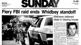 The front page of the Seattle Times - Seattle Post-Intelligencer Sunday edition on Dec. 9, 1984.