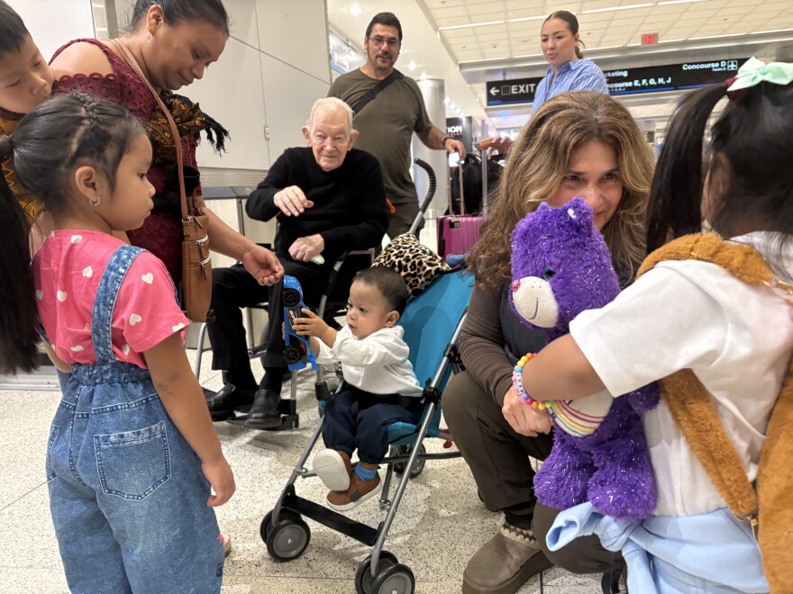 Debhani, 4, (right) and Eithan, 1, are among the many kids with citizenship who have followed their parents to an unfamiliar country after deportation.