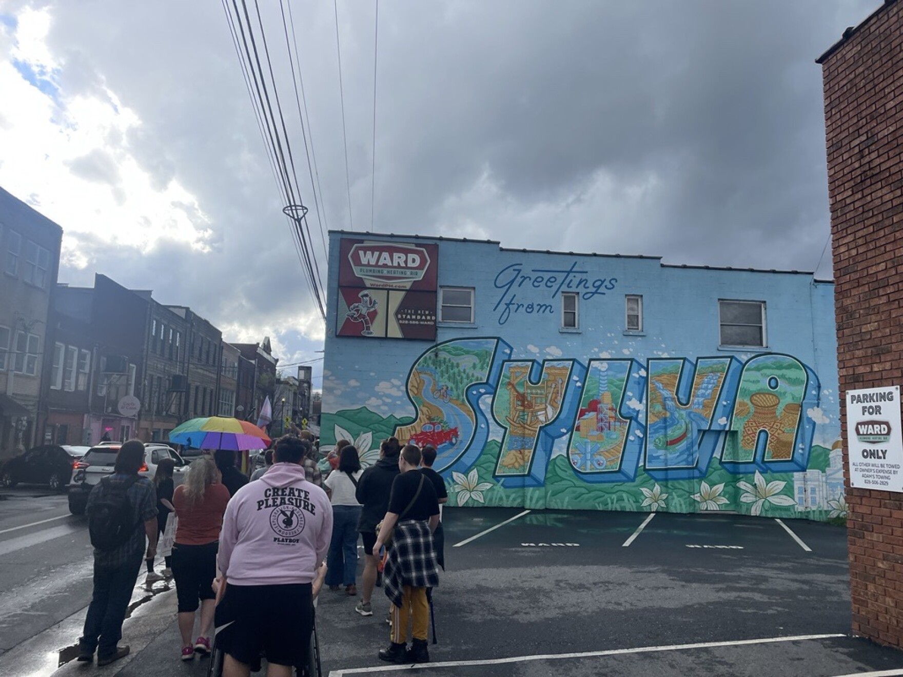 'We will march' Sylva community members support Pride Parade