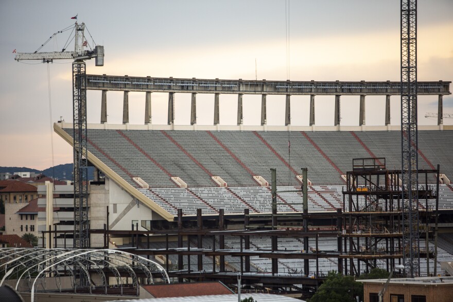 UT Austin is considering allowing 25% capacity at football games this fall.