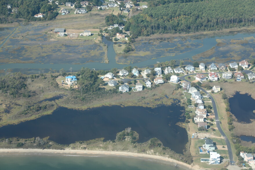 Homes in the Grandview neighborhood of Hampton as seen during an aerial survey with Southwings on Sept. 30, 2026.