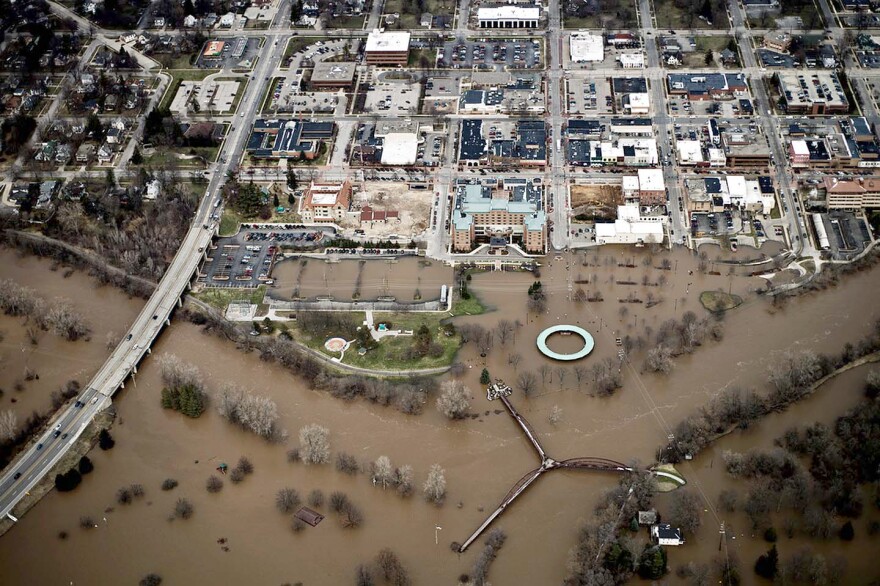 The city of Midland experienced devastating flooding in May 2020.