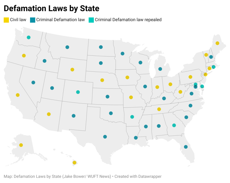 Bill seeks big changes to Florida defamation laws