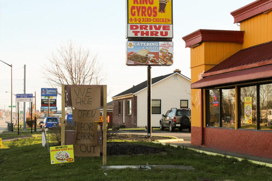 Restaurants across the state have adjusted to the "Stay-at-Home" order prohibiting dine-in service.