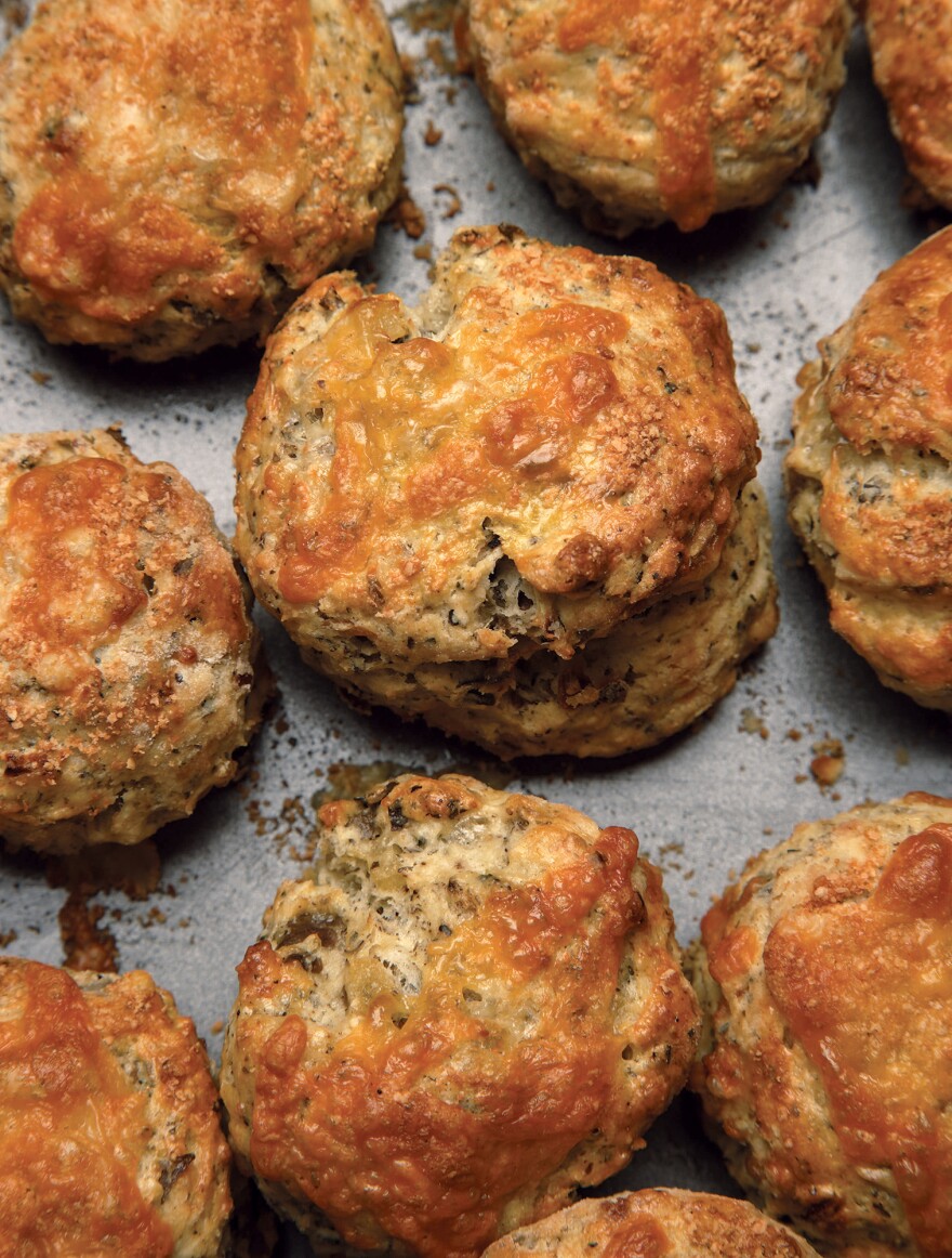 Seaweed scones