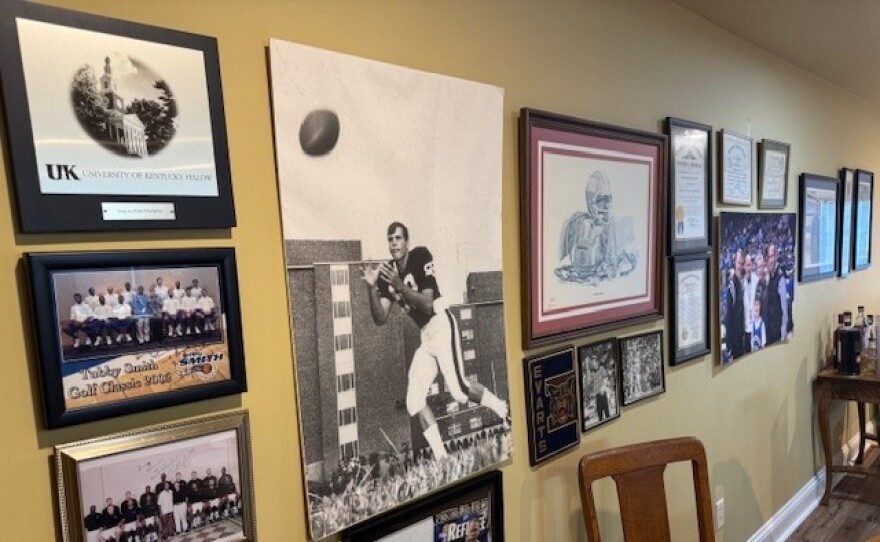 Hampton played football at EKU in the late 1960’s