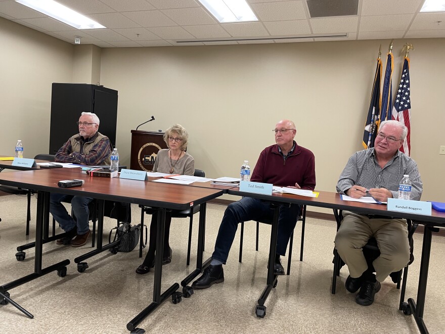 The McCracken County Board of Adjustment at Tuesday's meeting.