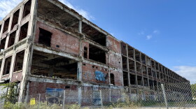 Ruins from Detroit's famous Packard Plant in September, 2026