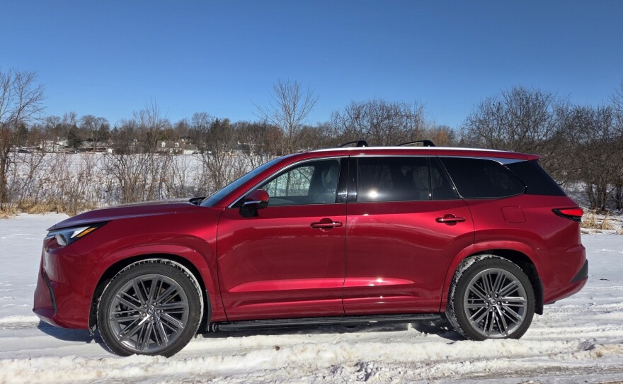 2026 Lexus TX 350 AWD profile