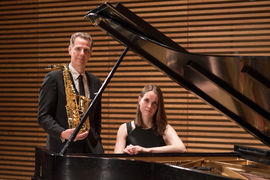 Saxophonist Tim McAllister and Pianist Liz Ames