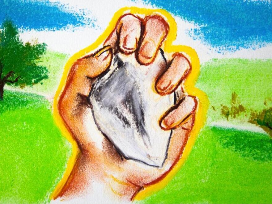 Chalk drawing 1