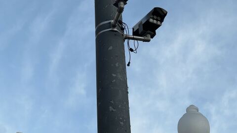 A Flock camera on Willett Street in Albany, NY.