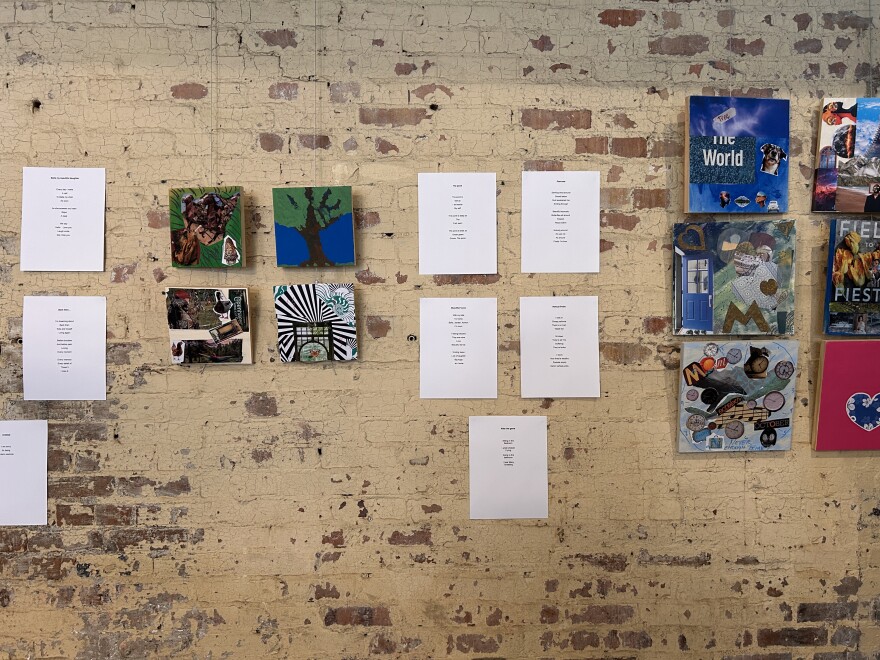 Pieces from the "Feels Like Home" exhibit
