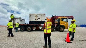 U.S. Army Corps of Engineers (USACE) Honolulu District’s Power Planning and Response Team and their contractors reached a major milestone surpassing 100 temporary emergency generator installations as they work with FEMA to bring in temporary generators and install them at critical facilities throughout the island of Saipan in the wake of Super Typhoon Sinlaku.