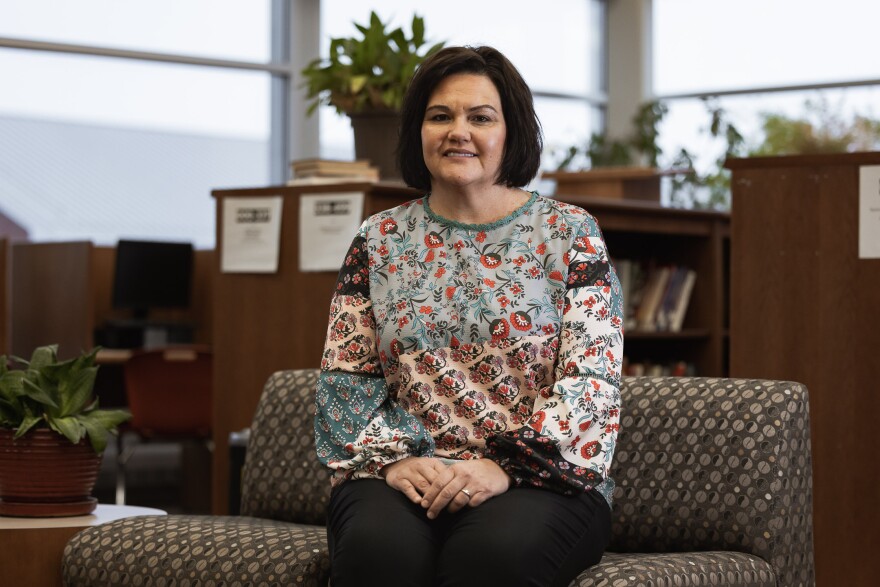 Amber Wilson taught at Riverside for years and is now the principal. She believes it is more important to move forward, rather than dwell on the school's past. "Our kids deserve what we can give them going forward."