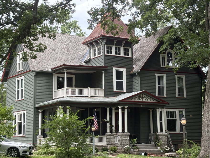 1448 West Ave, a Victorian home known as God's Pocket, sits on nearly an acre across from Perkins Park.