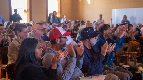County meetings in Marfa and Fort Davis this week drew large crowds as locals weighed in on the use of Chispa Road for the Trump administration’s border wall plans.