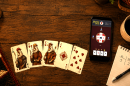 Diving into a game with Brett's online Euchre Mate, Marty the rooster, born from a clever play on his surname, Hahn, which means rooster in German.