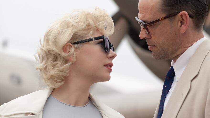MICHELLE WILLIAMS and DOUGRAY SCOTT star in MY WEEK WITH MARILYN