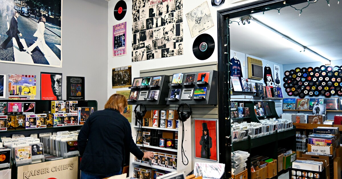 Vinyl album sales keep rising, as CT customers seek warm authentic