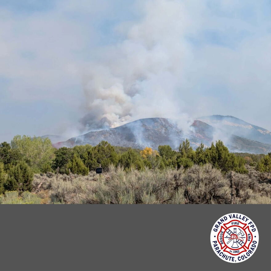 The 310 fire has grown to 330 acres in Parachute, prompting evacuations for parts of the town.