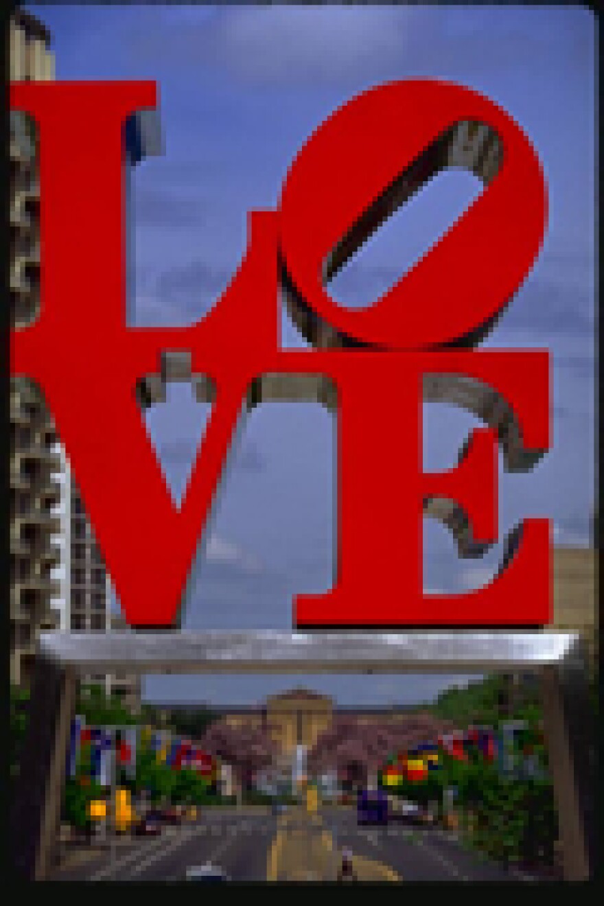 LOVE, Robert Indiana, sculpture, 1976