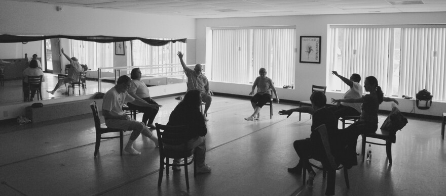 IMPROVment dance class in session.