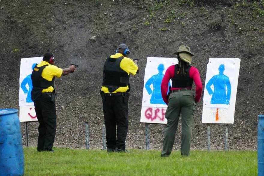 Armed guardians train to protect Broward elementary schools over the summer. Soon, lawmakers could vote to allow teachers to act as armed guards, as well.