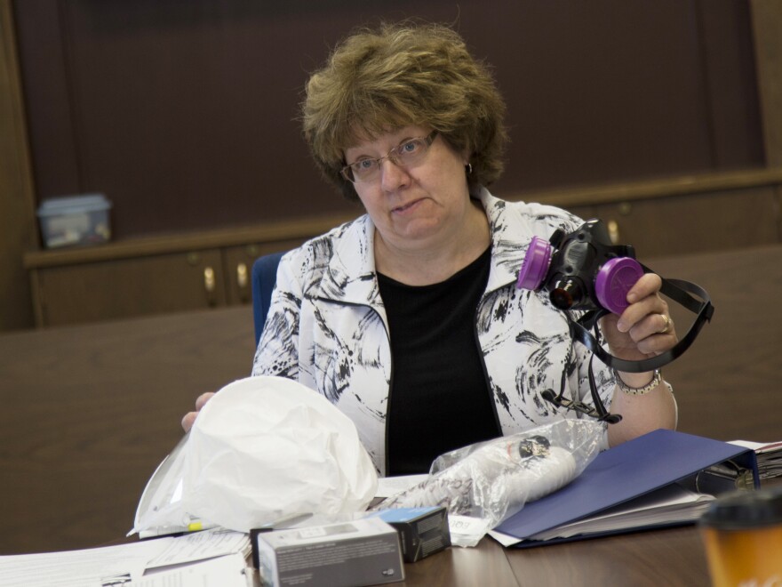 Nurse Jean Beinemann says it's not unusual for doctors to miss tuberculosis because the contagious disease is uncommon in Wisconsin.