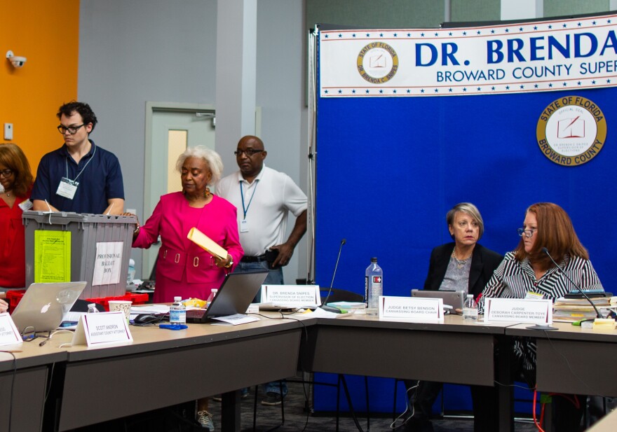 Broward Supervisor of Elections Brenda Snipes says the vote recount will be completed by the 3 p.m. Thursday deadline.