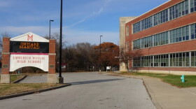 Since 2012 Emmerich Manual High School has been under a state takeover and operated by the private company Charter Schools USA.