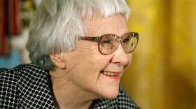 <em>To Kill a Mockingbird</em> author Harper Lee smiles before receiving the Presidential Medal of Freedom in November 2007.